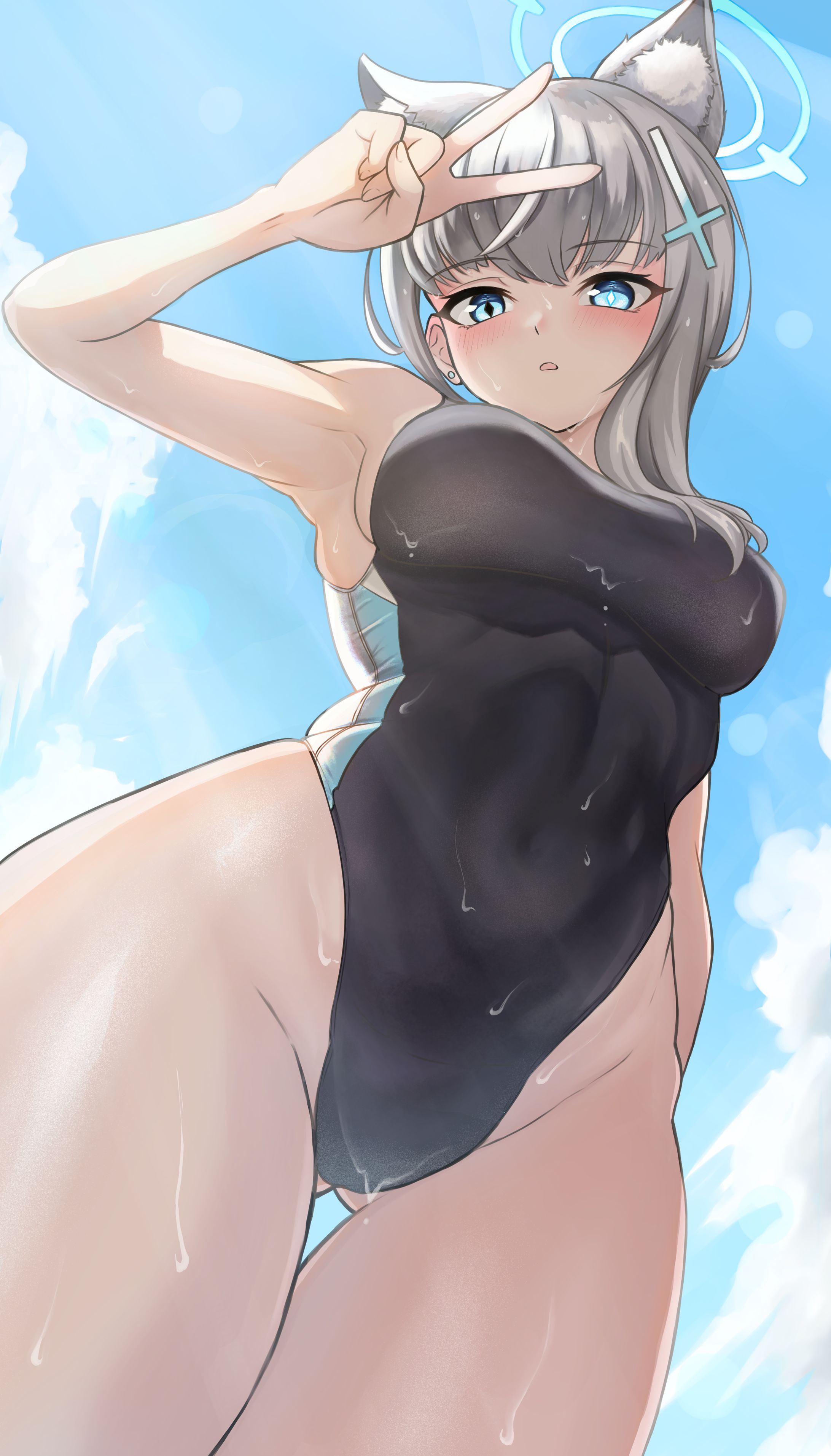 ブルーアーカイブ 水着シロコ-1