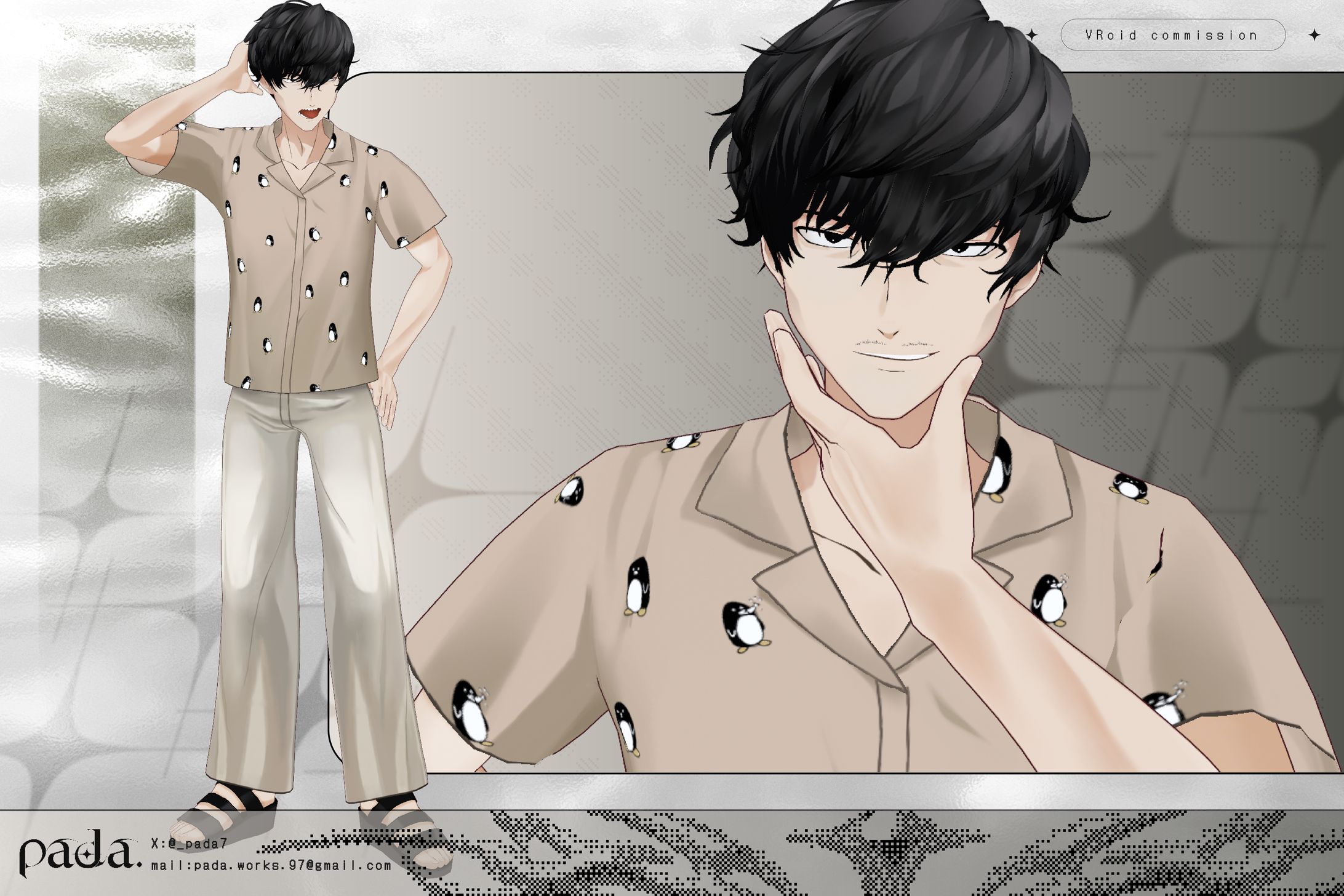 VRoid 3D model / シアカマコト-1