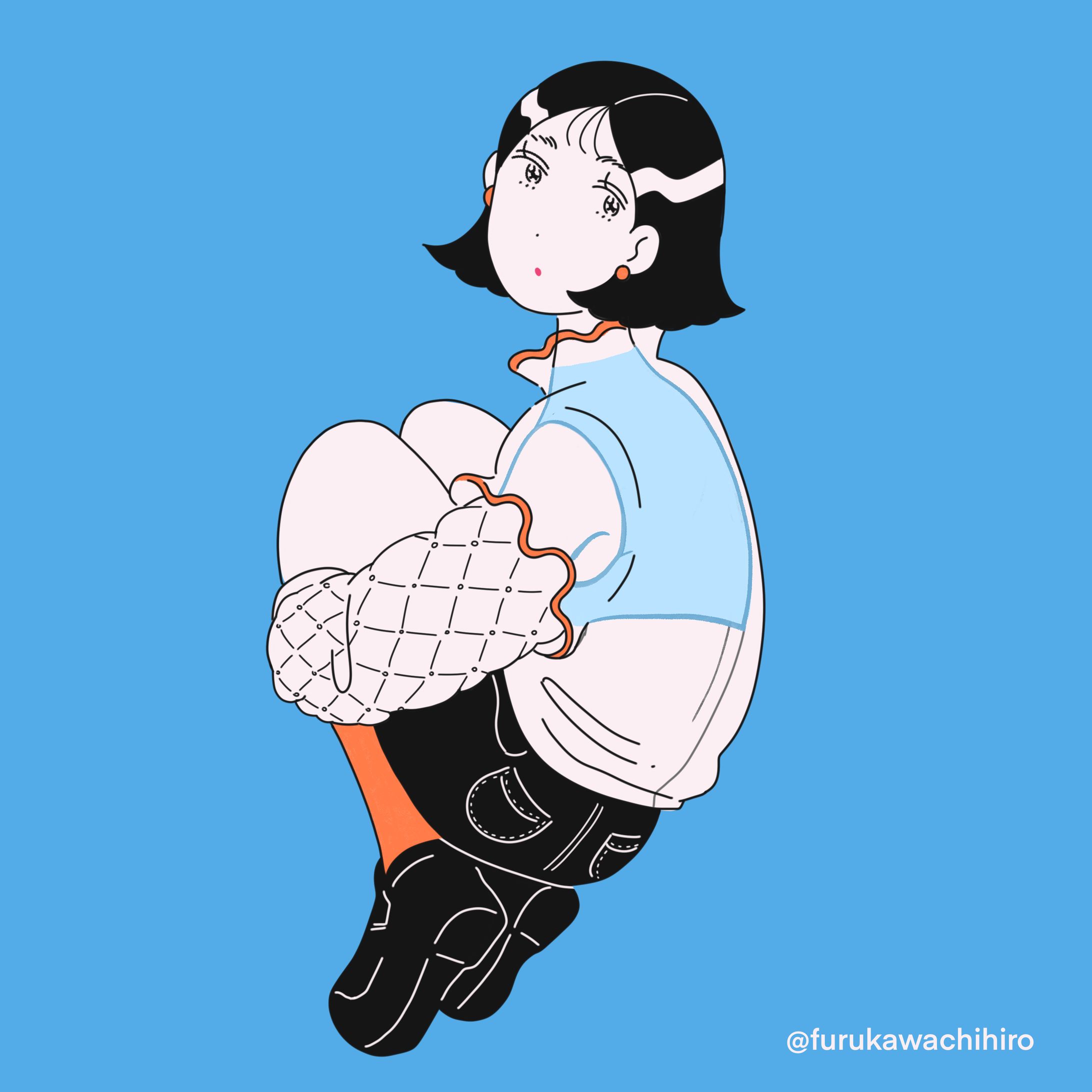【挿絵】オリジナル女の子-1