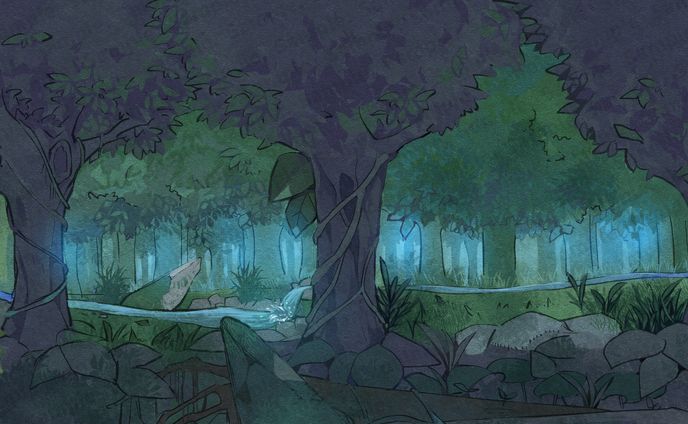 背景イラスト実績