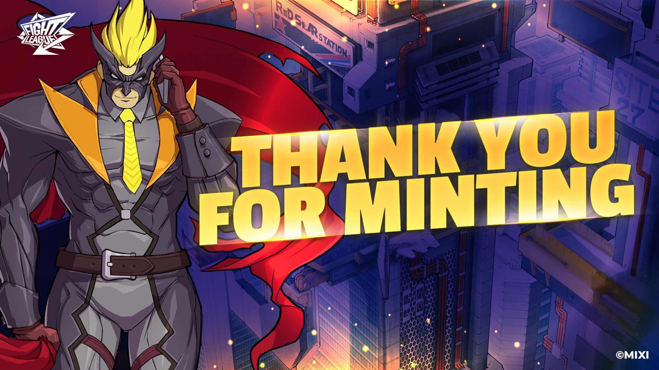 Fight League Promotion - Thank You For Minting-1