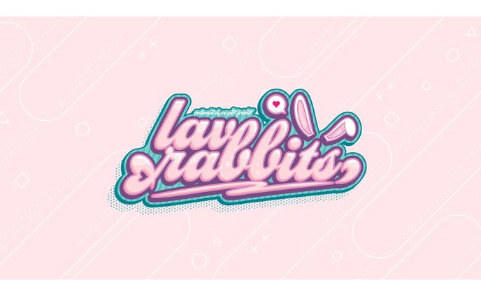 Spoon配信ユニット　ラブラビ　ロゴ制作