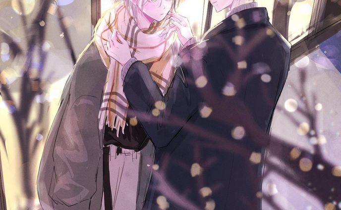 🧣

主にTwitterを活用されてるイラストレーターのうごんばさんのキャラをお借りして描かせていただきました。

人の子を描くの楽しいけどとても緊張しますね、、失敗したくない気持ちと可愛くしたい気持ちで仕上げが永遠に終わらなかった、、。

うごんばさんの絵大好きだーー！

#泉月と聡一
#イラスト
#イラストグラム 
#イラスト好きな人と繋がりたい 
#絵が好きな人と繋がりたい 
#イラストレーター
#男の子イラスト
#いらすとぐらむ
#illustration
#illust
#illustagram 
#artwork
#painting 
#procreate
#軽美術部のみんなでフォローし合おう 

#插图 #插图画家 #藝術 
 
#創作bl

#一枚絵#装画