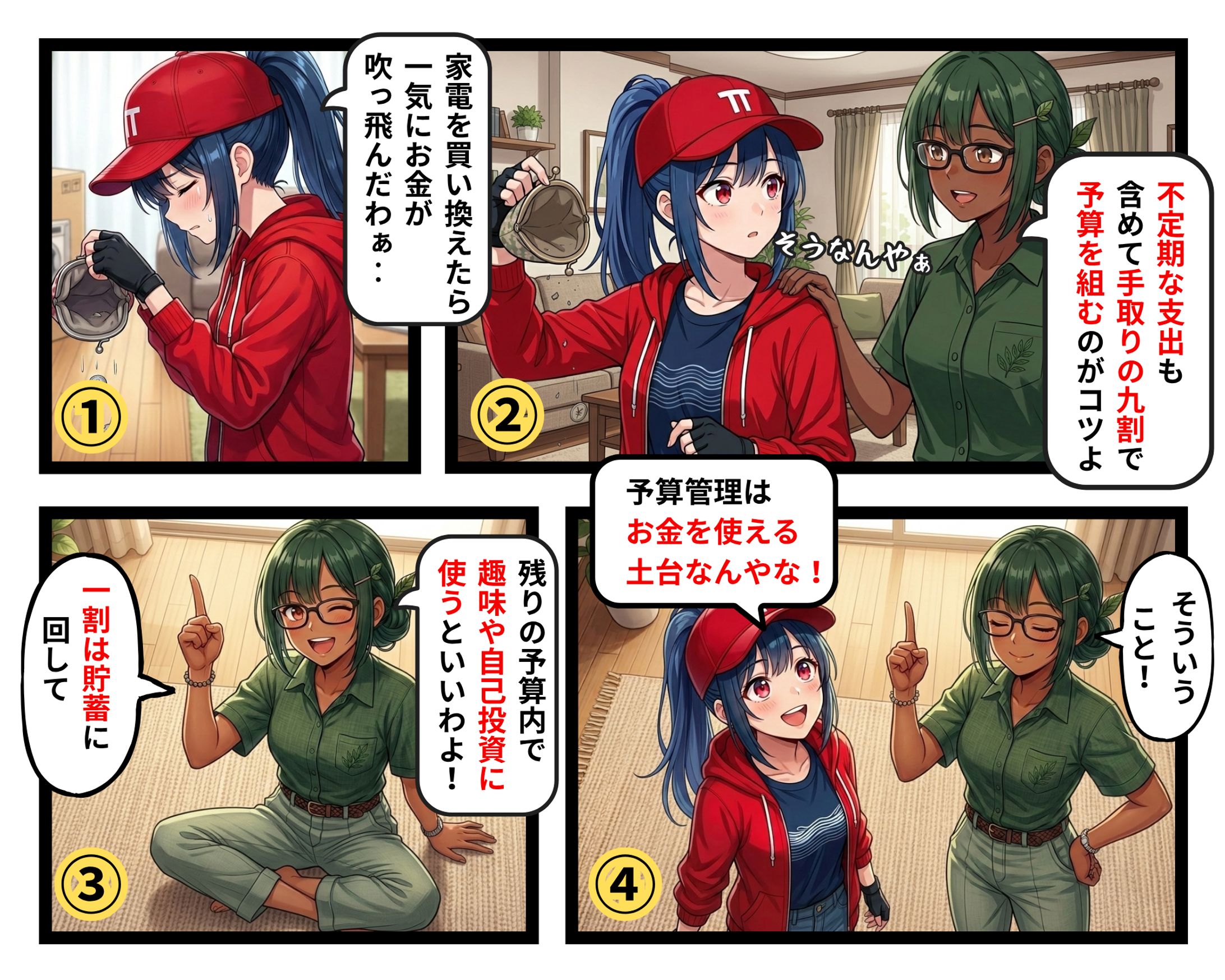 手取りの9割を予算に組もう-1