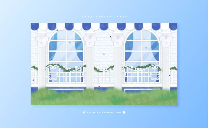 BACKGROUND IMAGE / 藍苺もこな