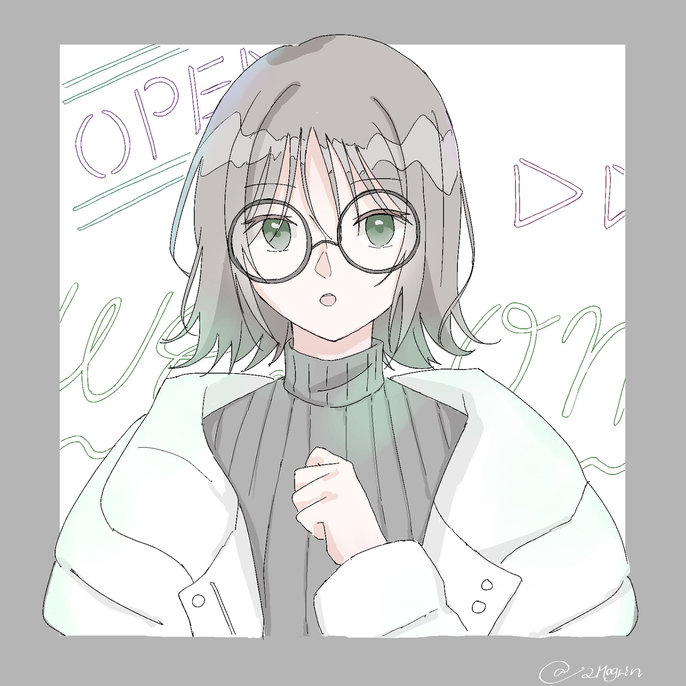 作品① 眼鏡モチーフ-1