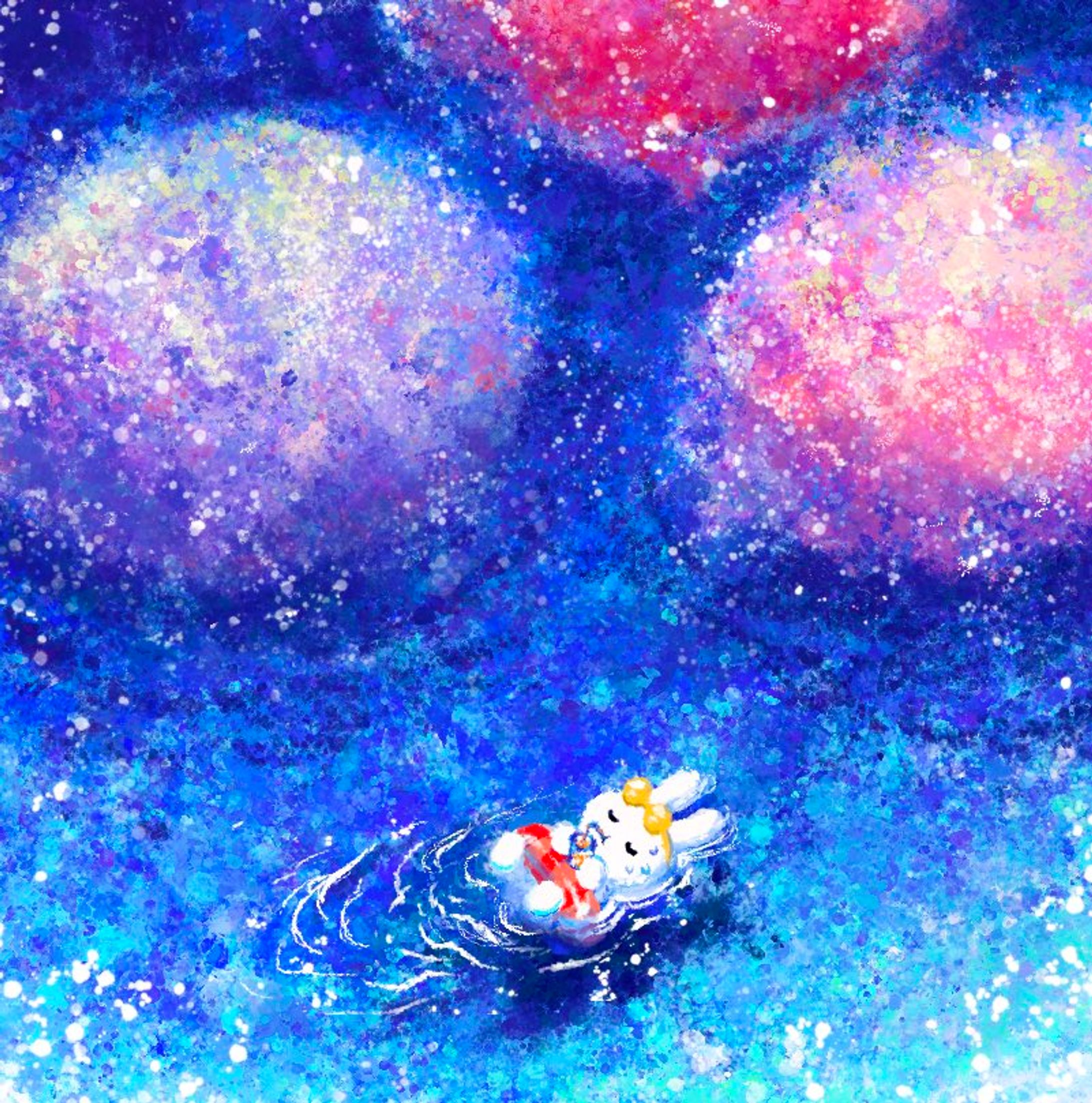 涼しむうさぎ-1