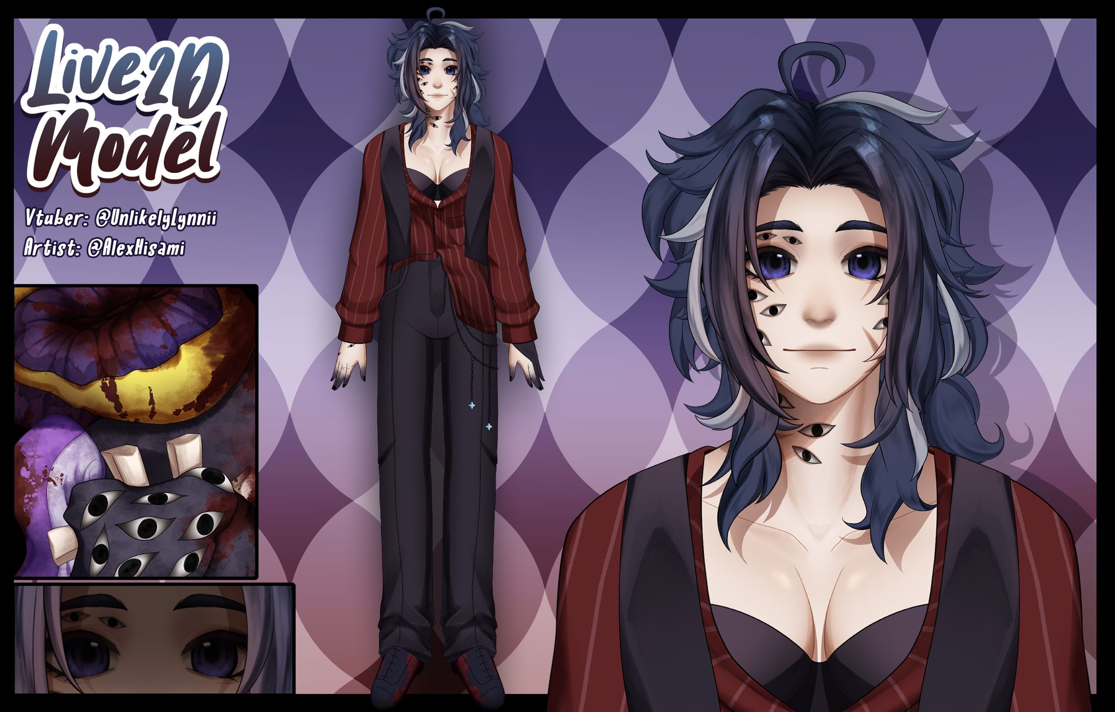 Live2D Model art for UnlikelyLynnii -1