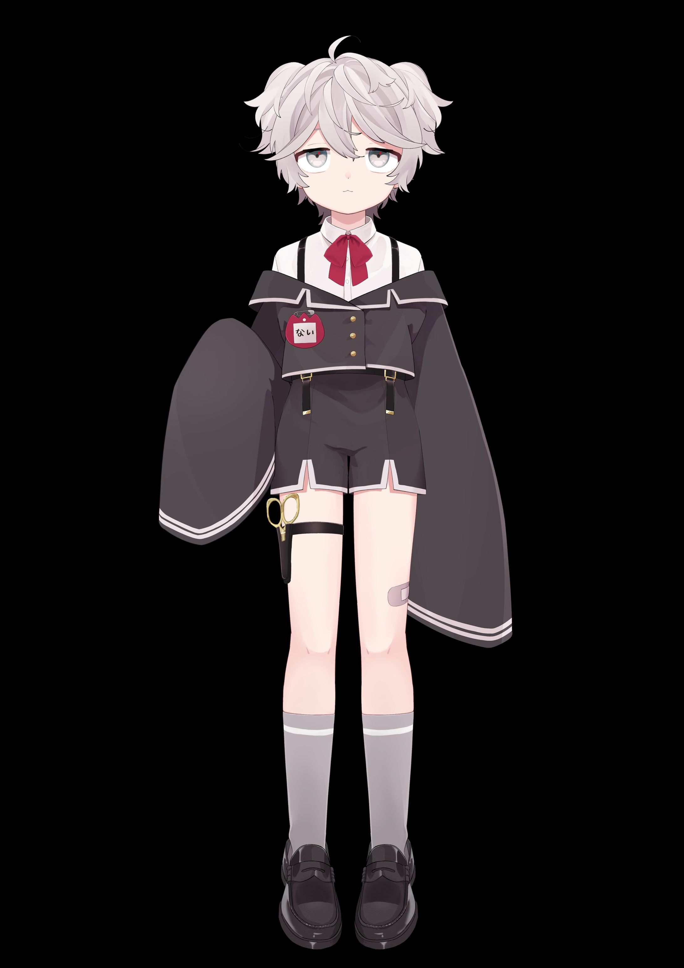 【もくもない】 live2Dモデル用イラスト-1