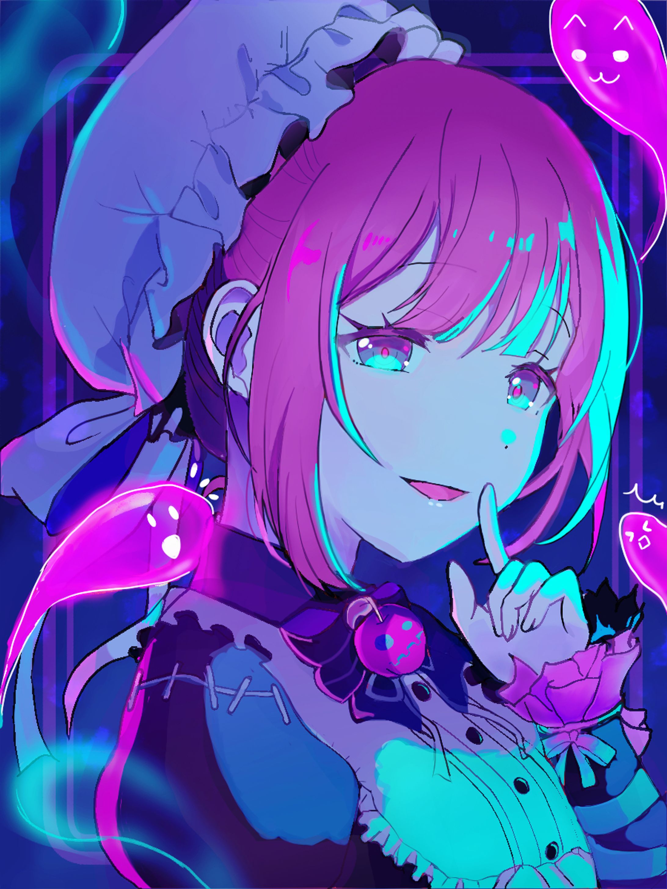 【二次創作】メイド穂波ちゃん-1