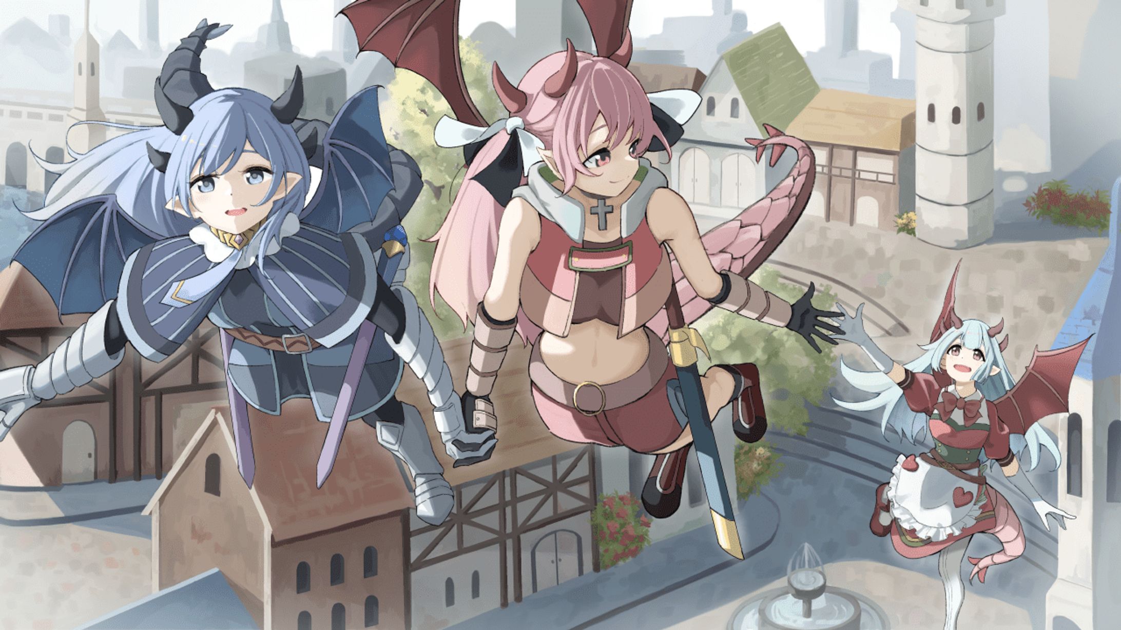 竜少女の旅立ち-1