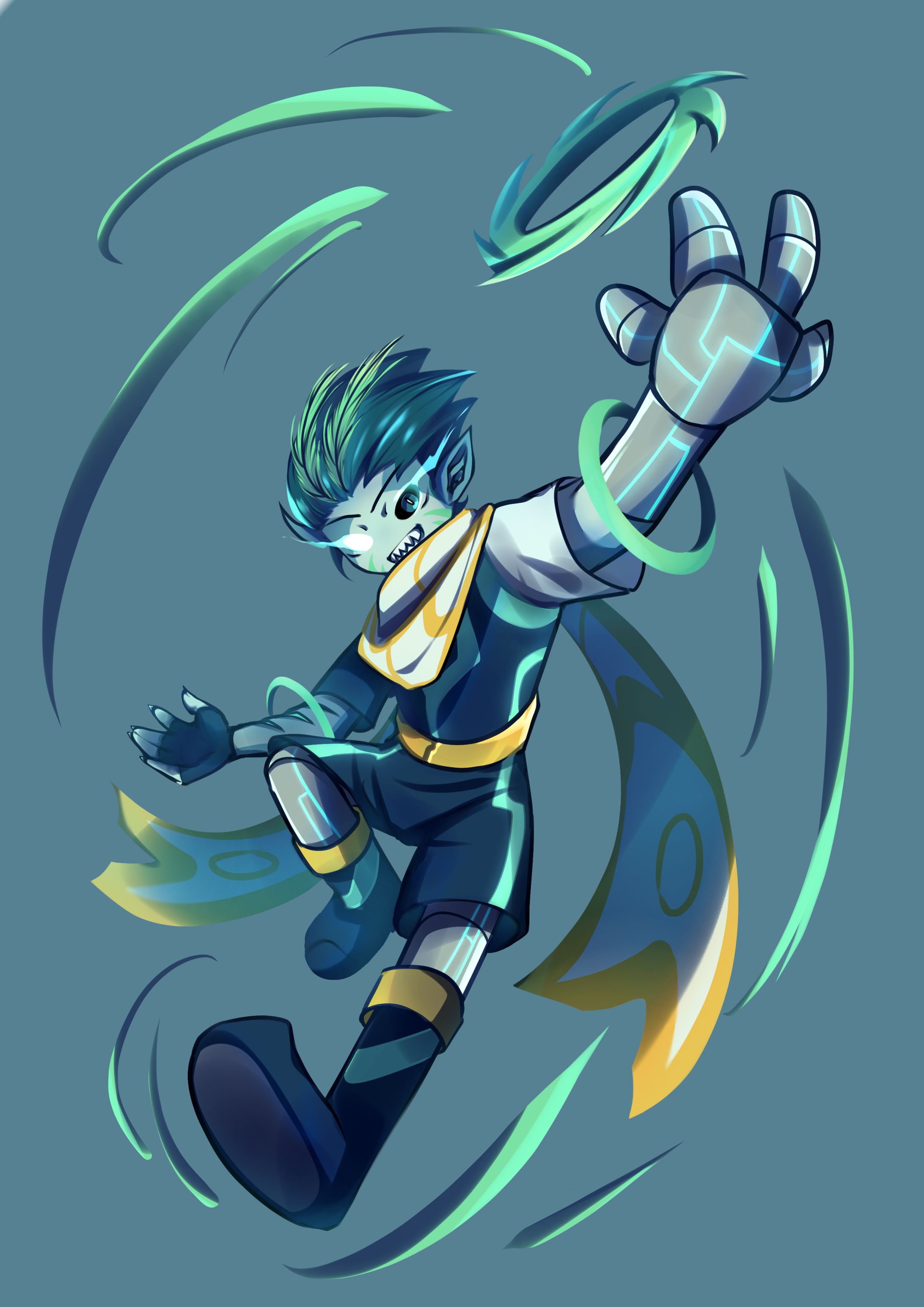 Wind Cyborg Moth Boy-1