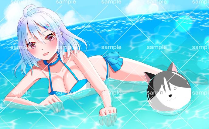 【ご依頼品】水着一枚絵
