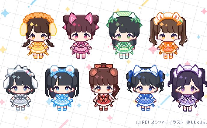 【iLiFE!様】メンバーイラスト②