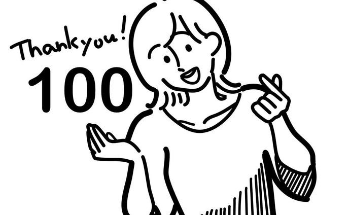 YouTube
コツコツと動画あげて100フォロワーを獲得できました🙏
千里の道も一歩から😂