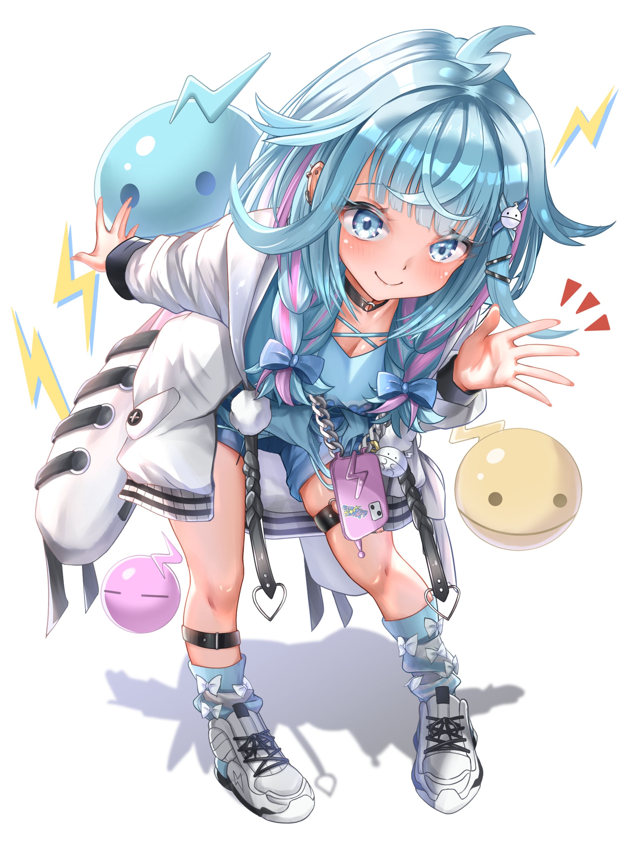 ホロライブ FLOW GLOW 水宮枢様 サムネイラスト-1