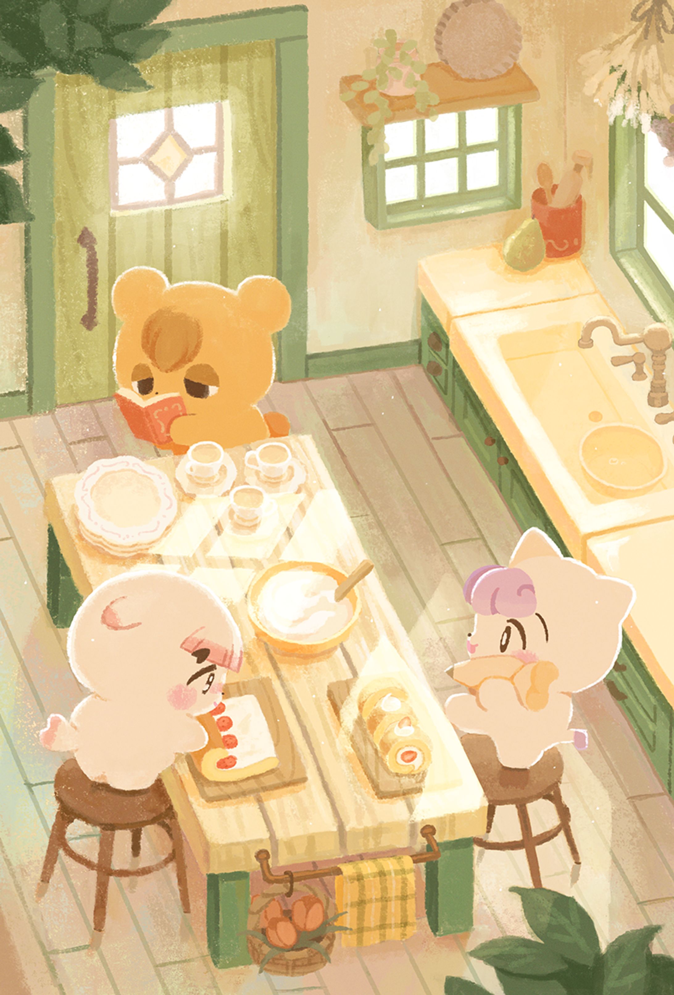 ART BOOK OF SELECTED・ILLUSTRATION「FOOD2023」掲載イラスト-1