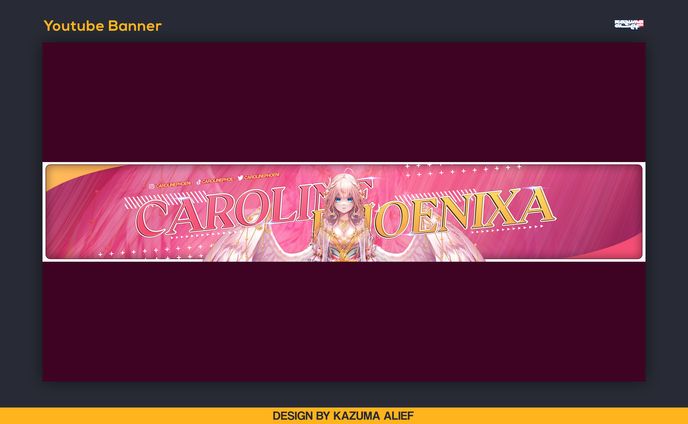 [Youtube Banner] Caroline Phoenixa
