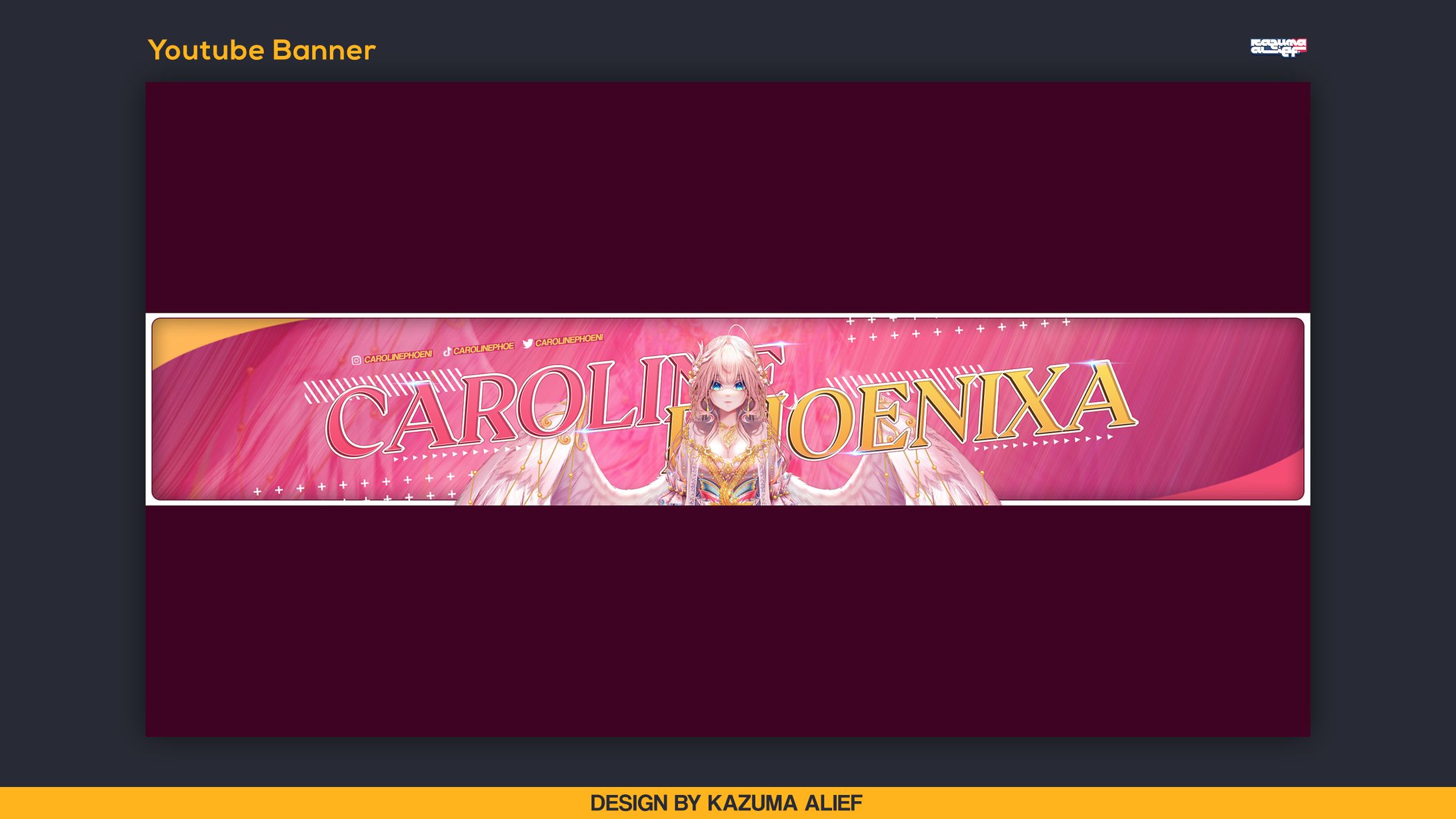 [Youtube Banner] Caroline Phoenixa-1