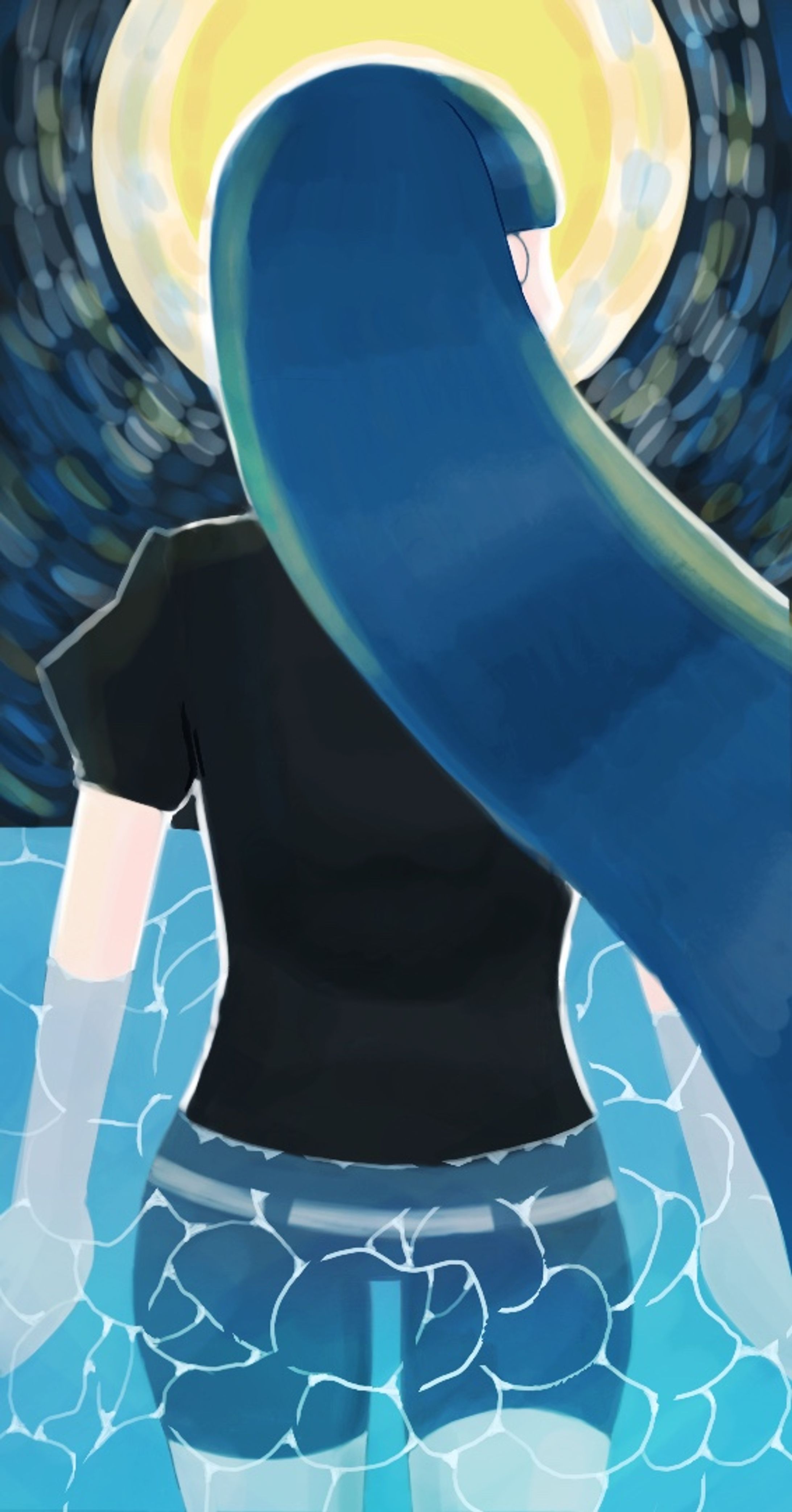 二次創作イラスト（宝石の国）-1