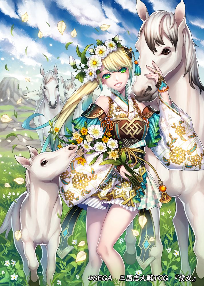 三国志大戦 TCG 女性カード まとめ 三国志大戦TCG 第11弾～百華繚乱～ カードプレビュー第5弾《袁姫