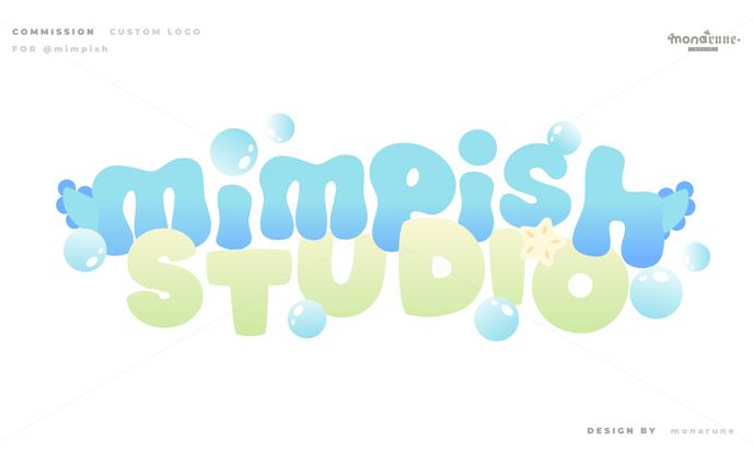 logo design : mimpish studio