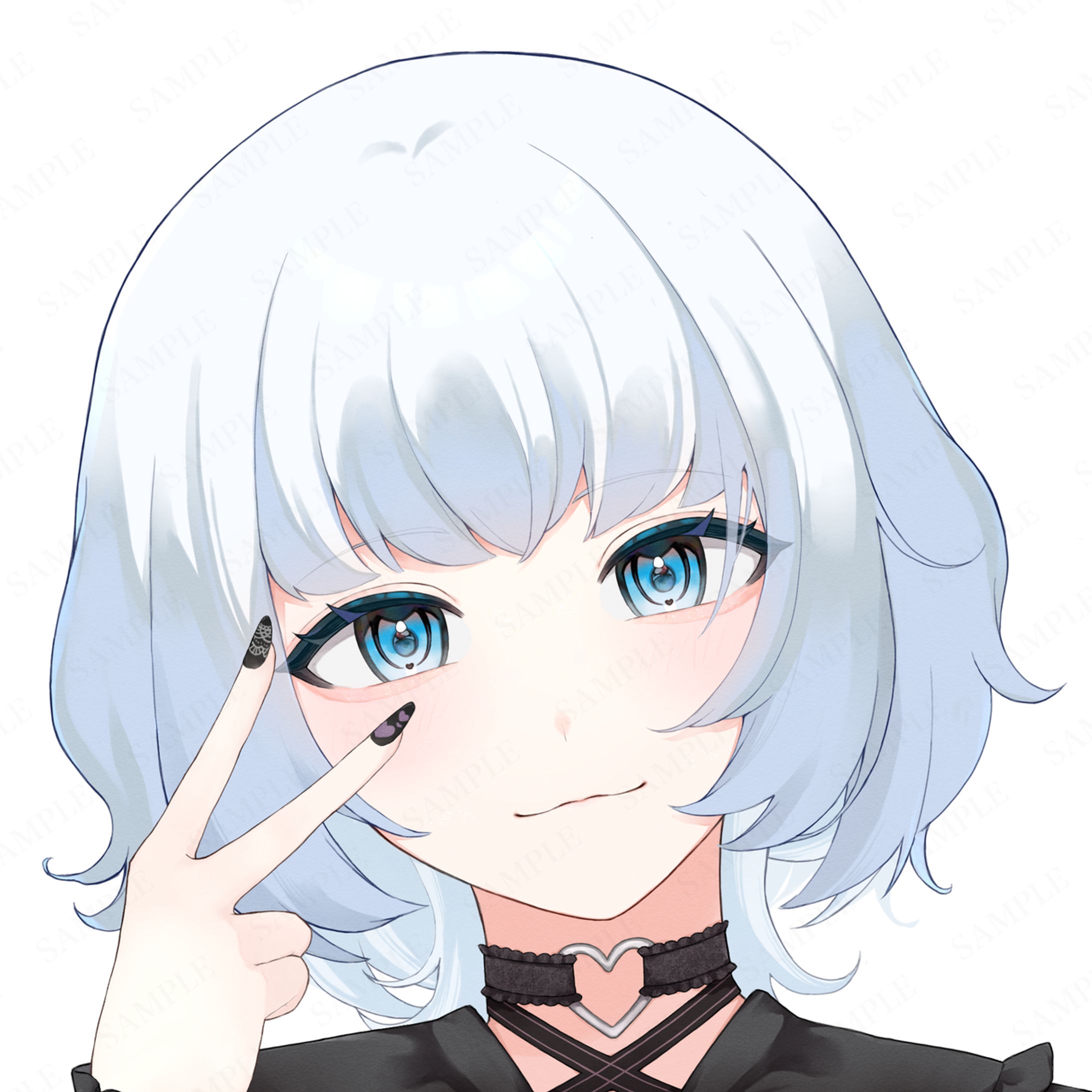 個人様ご依頼アイコンイラスト　Happy様-1