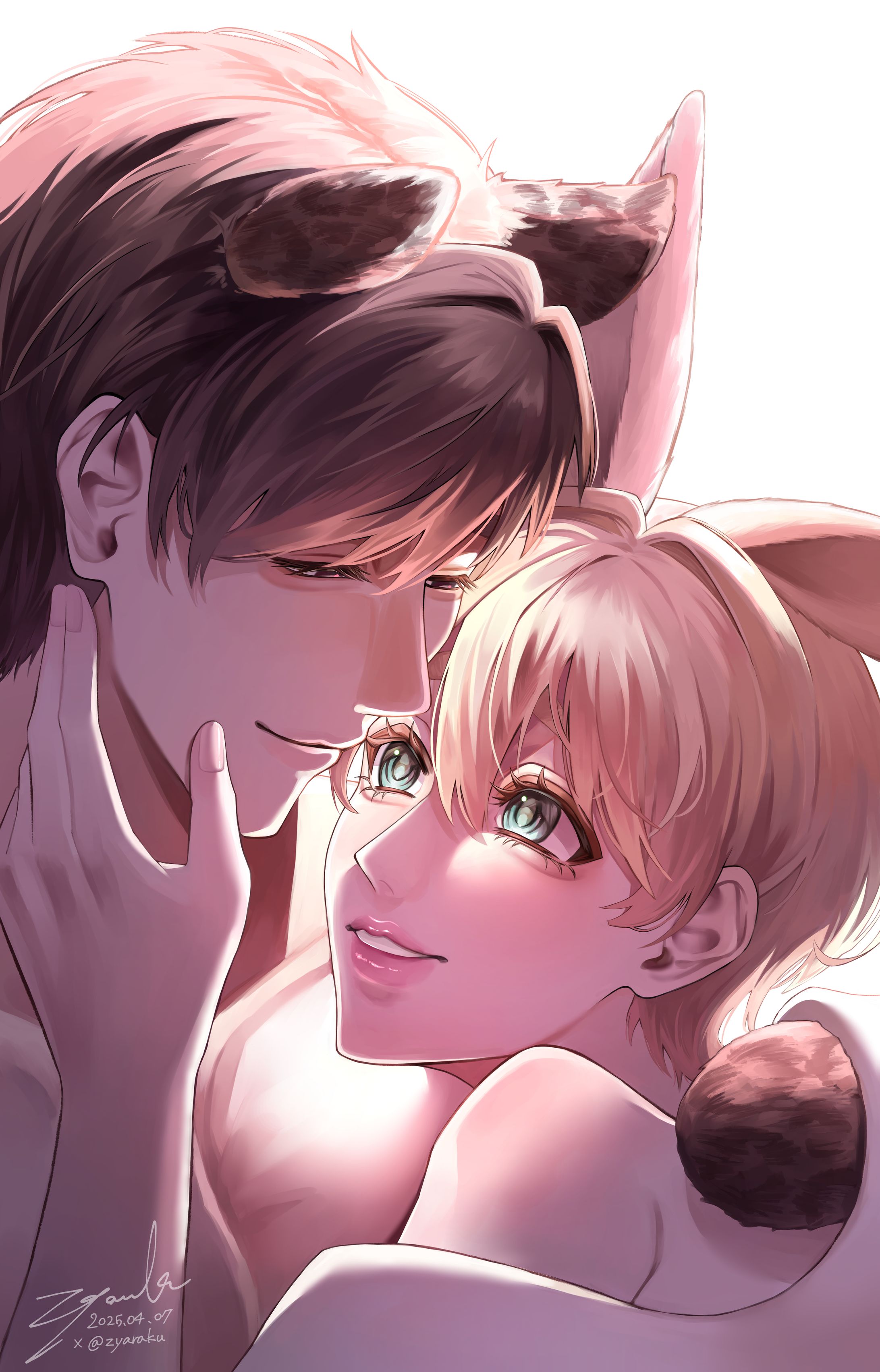 見つめ合って-1