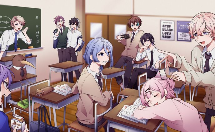 ▫️大人数イラスト▫️