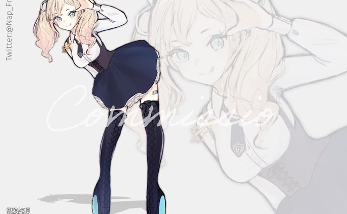 カラーラフ立ち絵