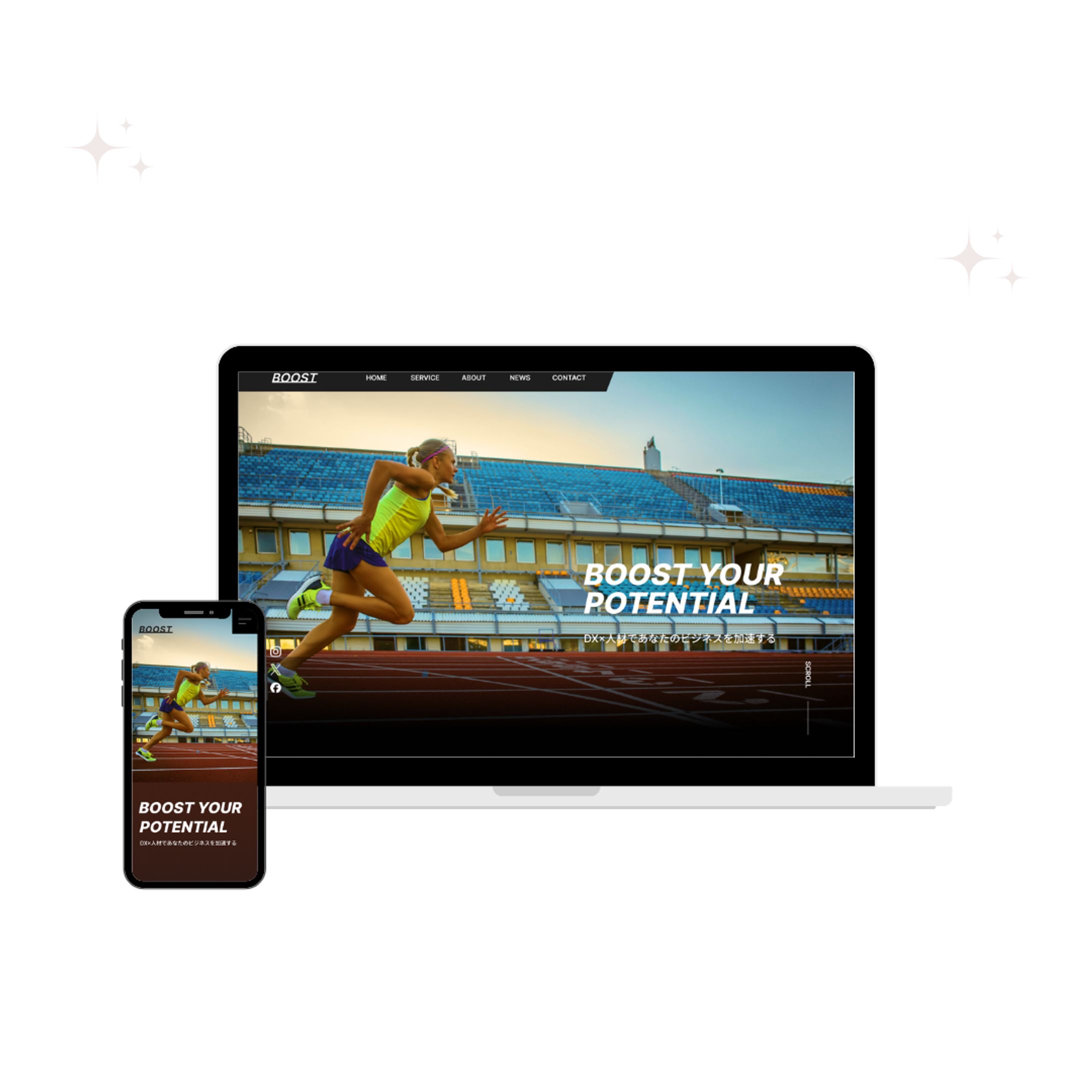 コーポレートサイト（人材会社）-1