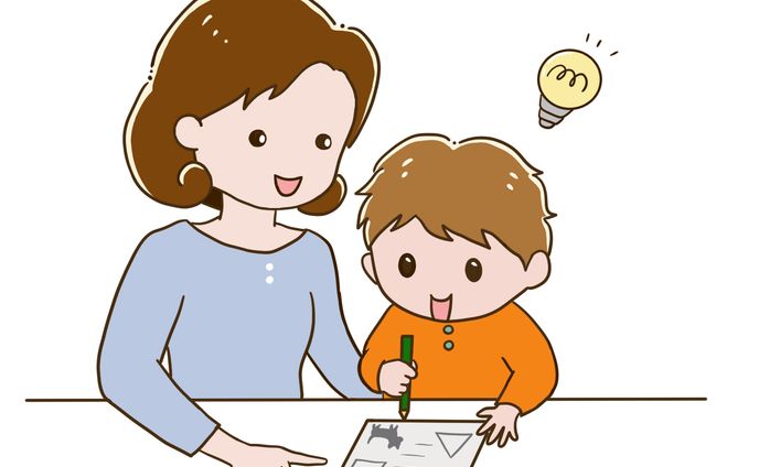 英語教材の挿絵