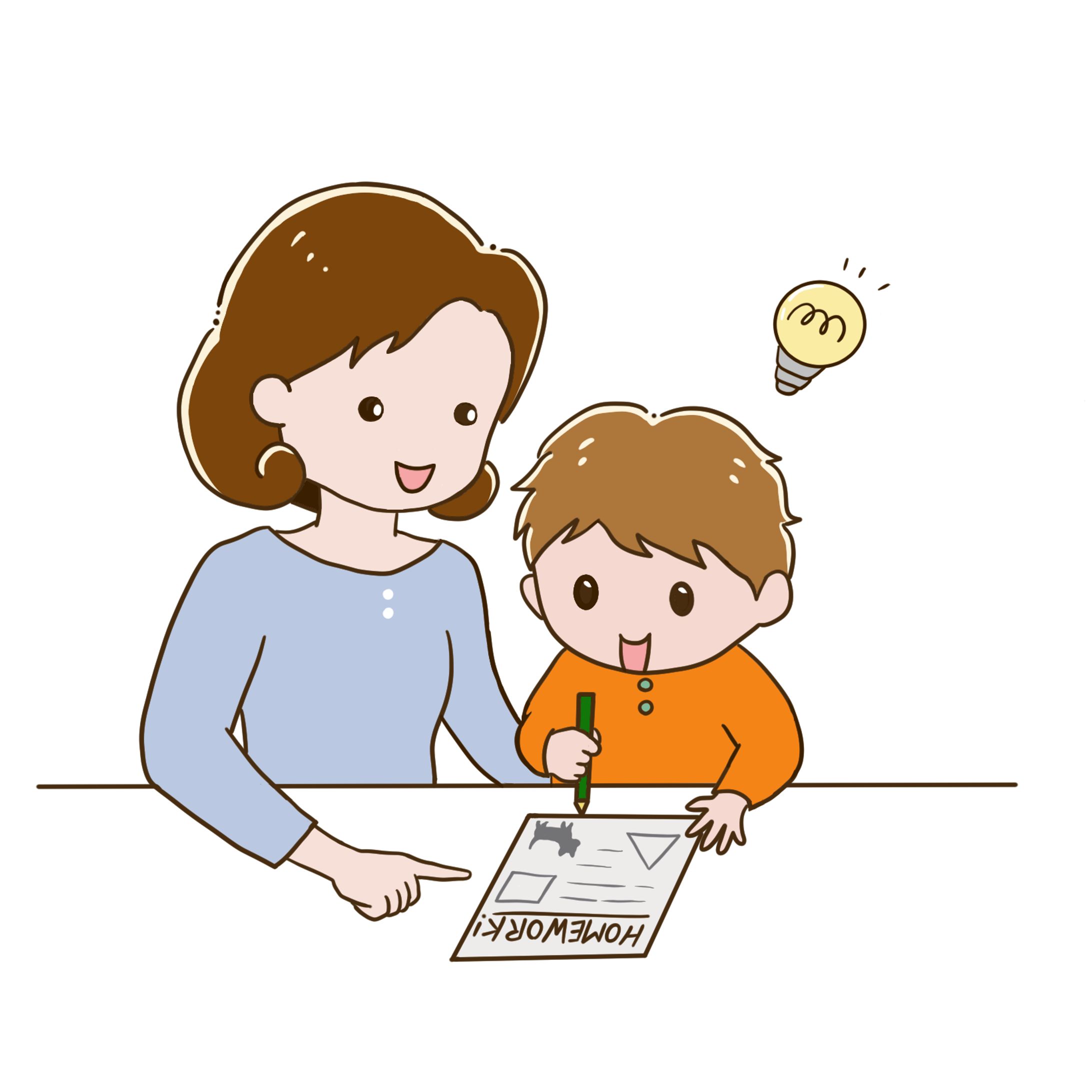 英語教材の挿絵-1