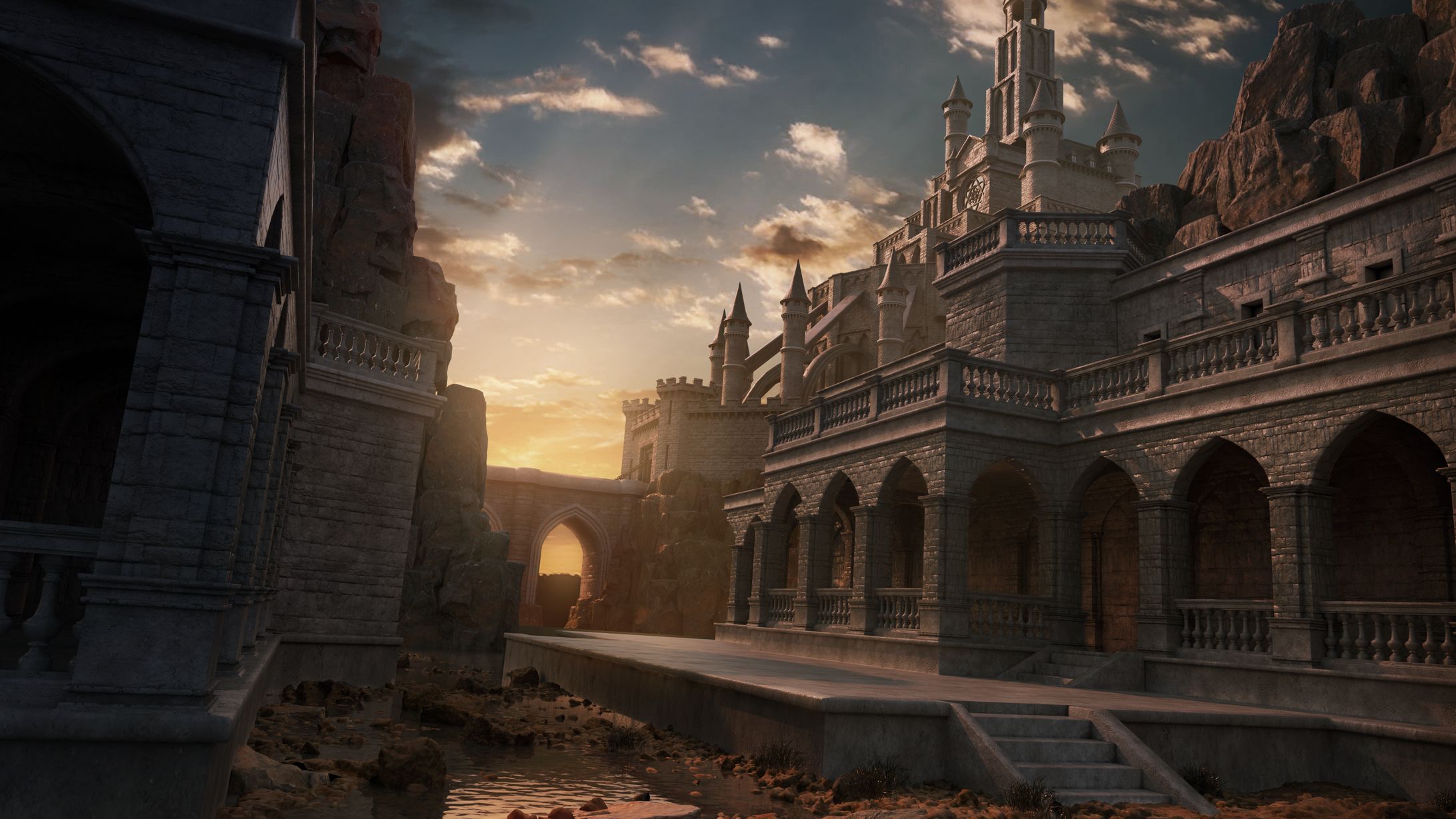 Castle in the Gorge-1