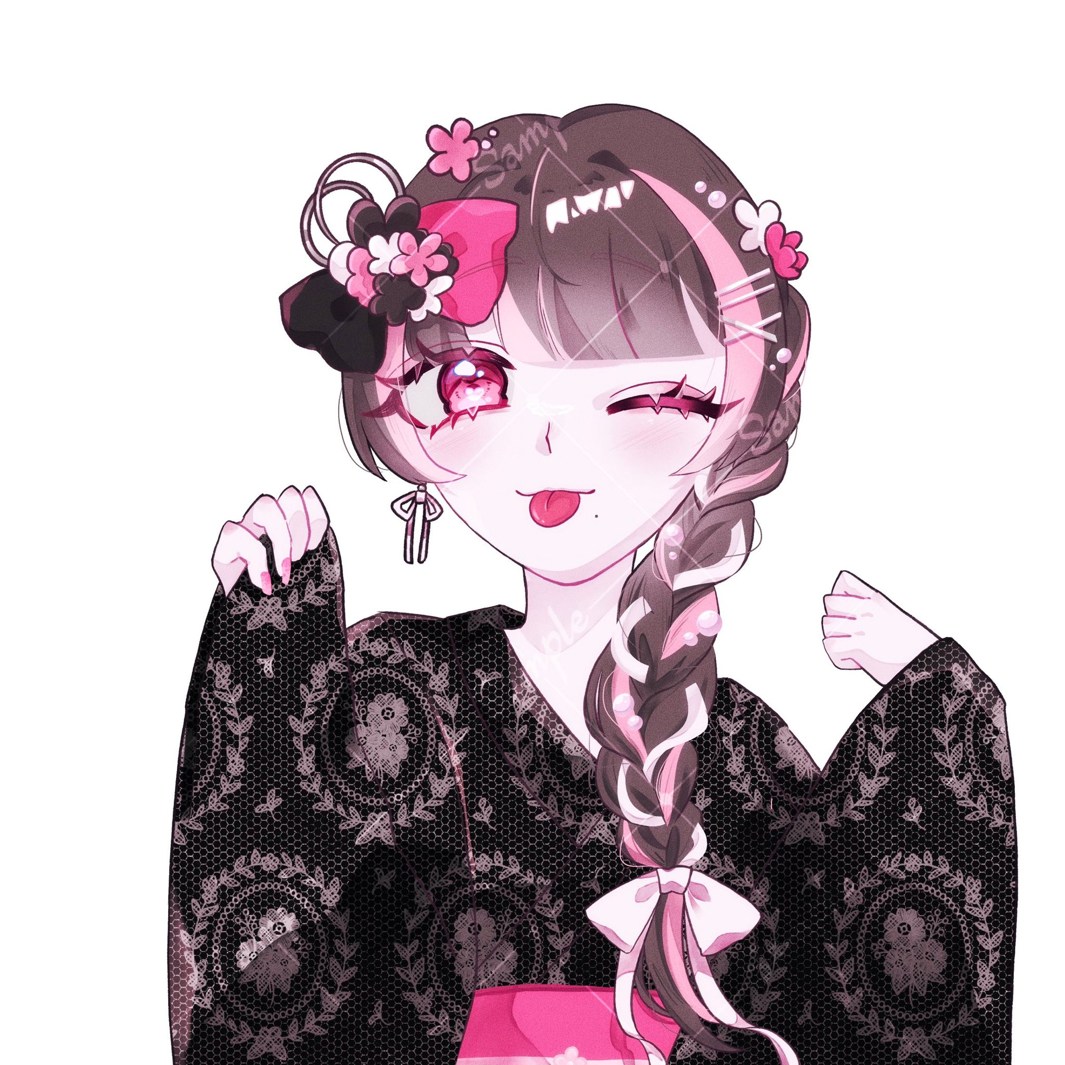 有償依頼：浴衣イラスト-1