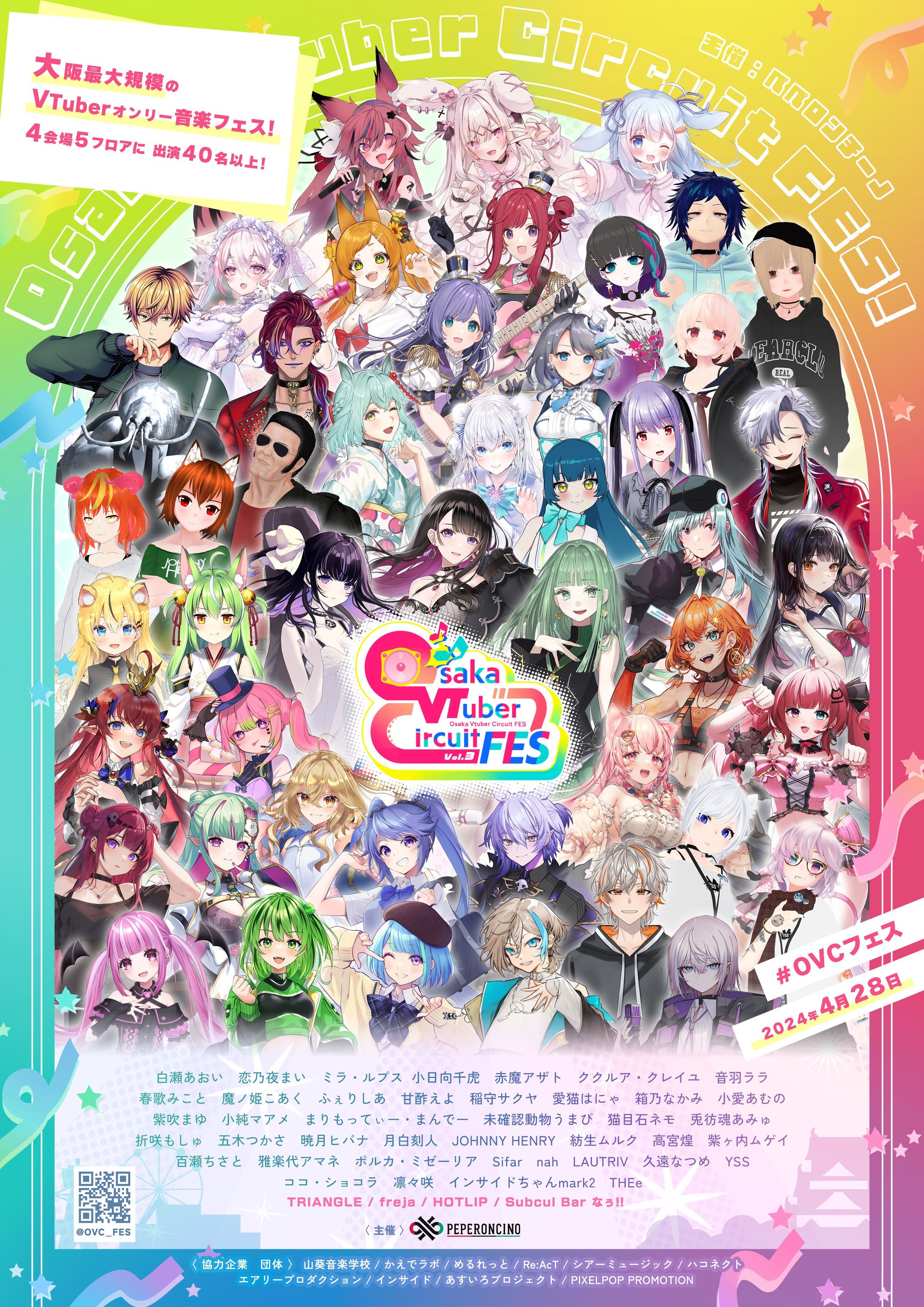 ペペロンチーノ様「Osaka VTuber Circuit FES vol.3」出演-1