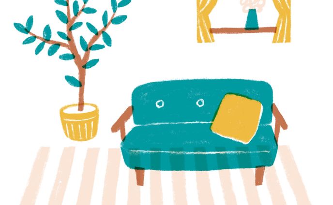 カットイラスト　暮らし