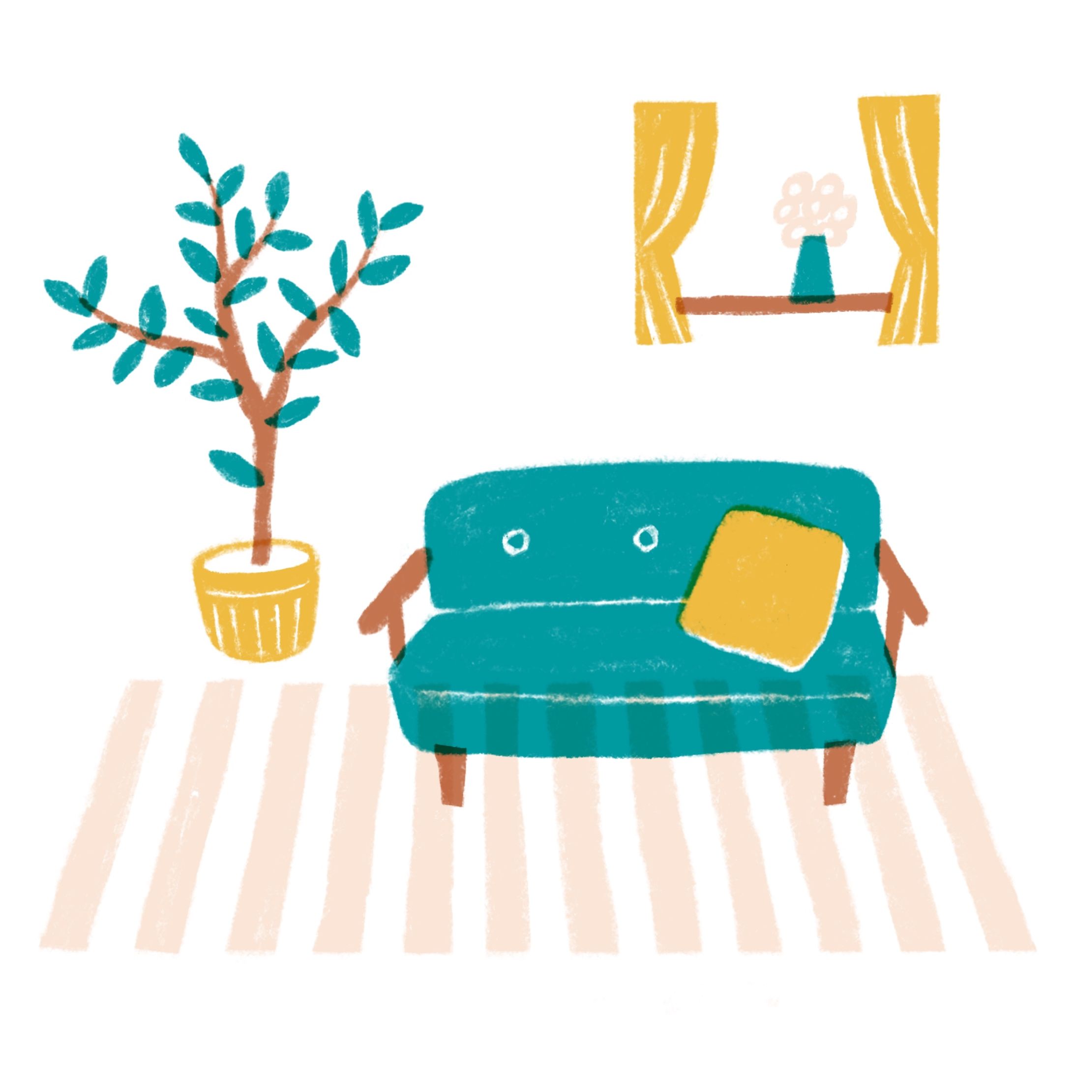 カットイラスト　暮らし-1