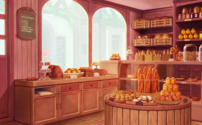 パン屋さん背景