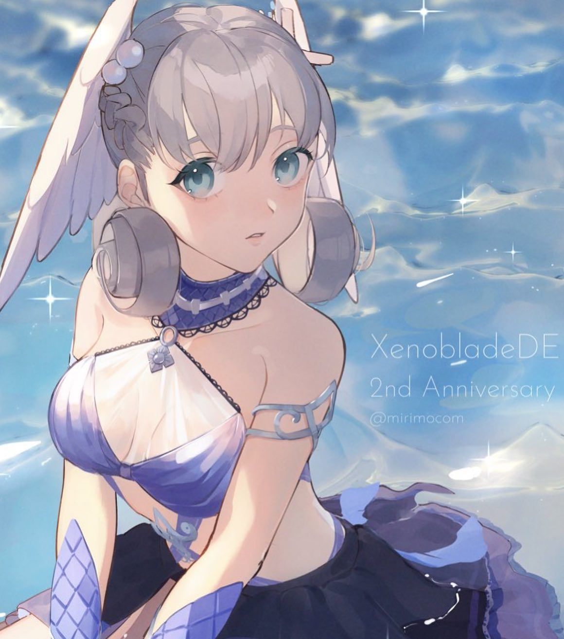 ̩͙꒰ঌ Xenoblade / Melia ໒꒱·̩͙ XCDE 2nd Anniversary お祝い