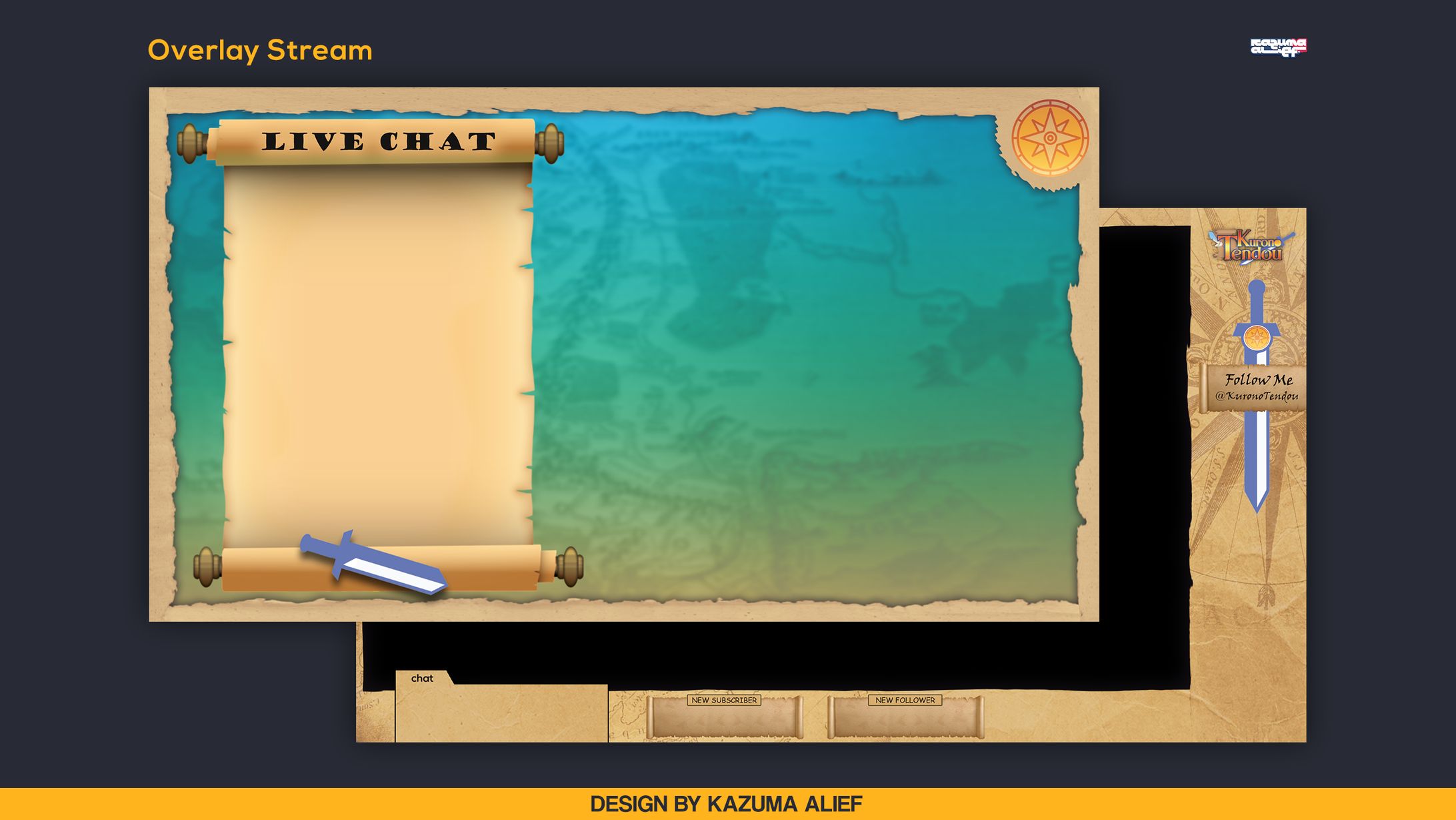 [Stream Overlay] Kurono Tendou-1