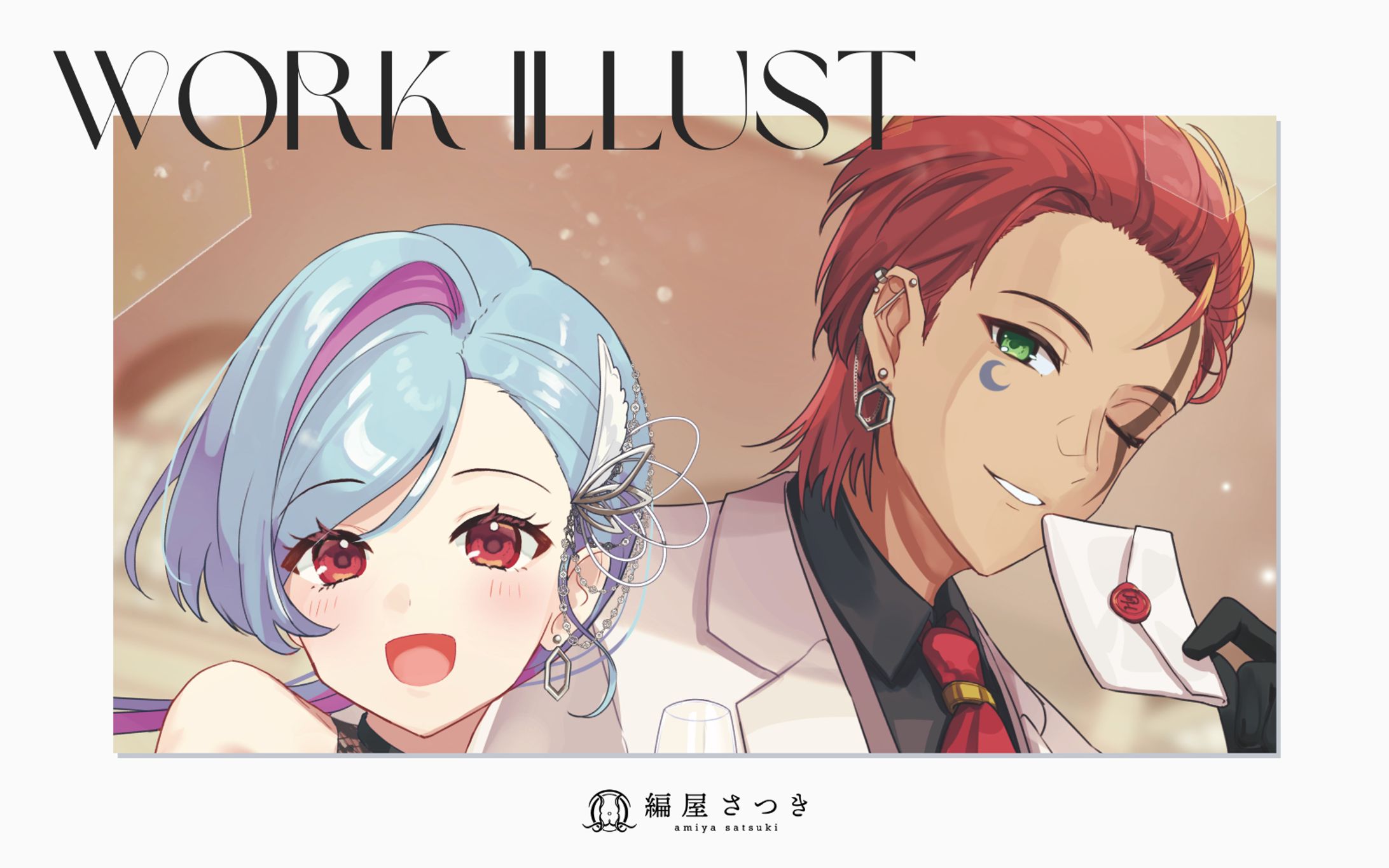 🟦Peaky Hikers様 活動6周年記念イベント用イラスト-1