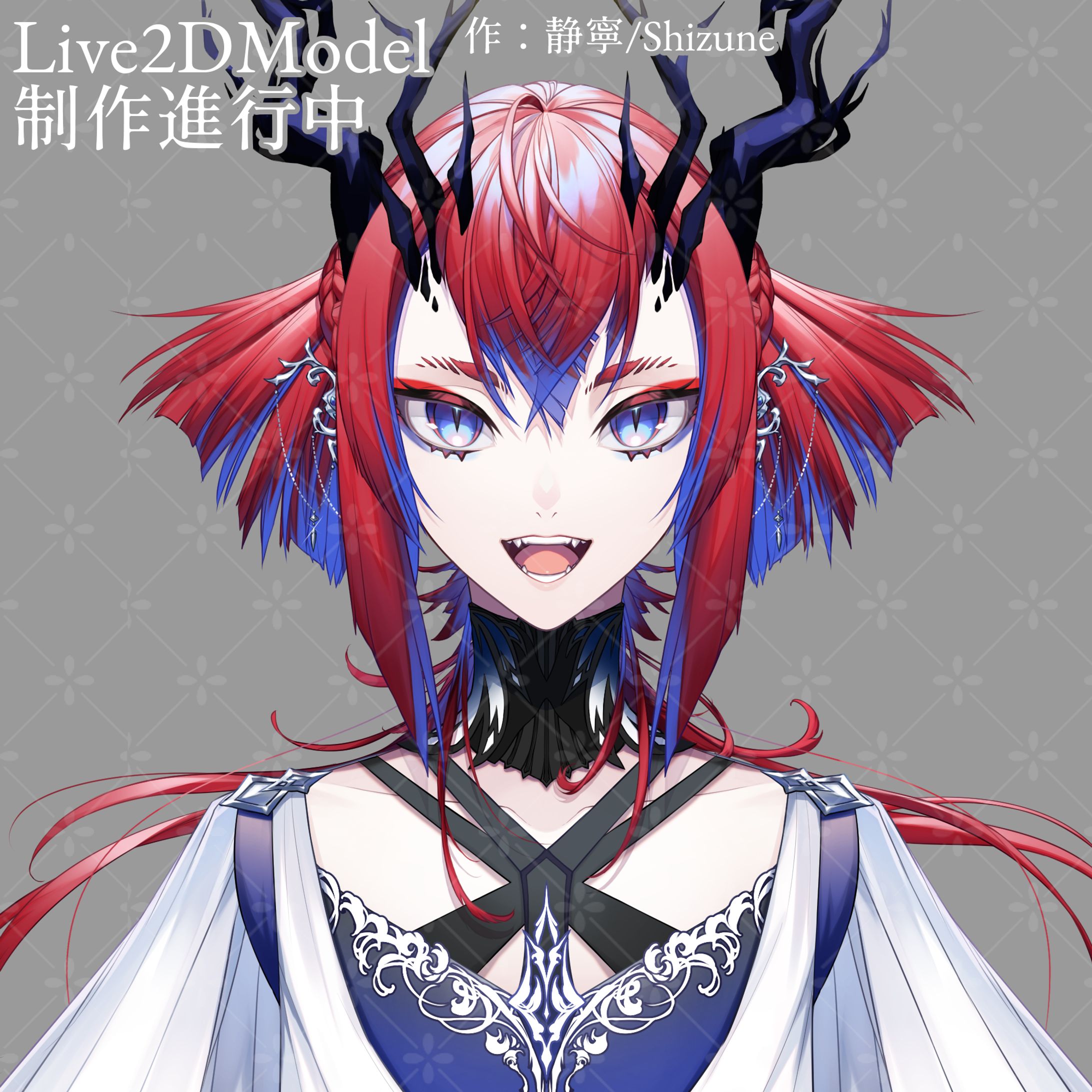 Live2D Model【アカアオ(仮) / 制作進行中】-1