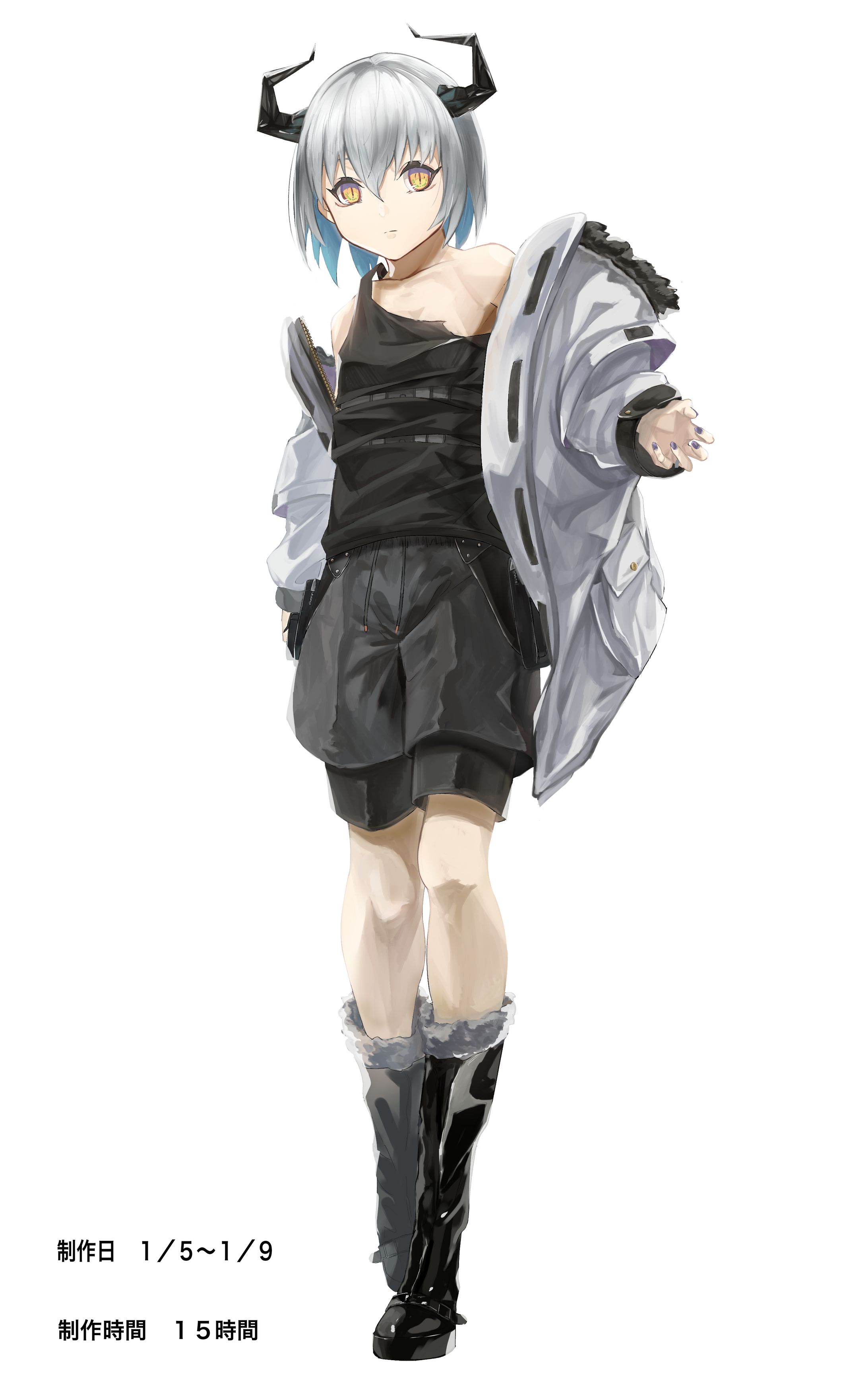 悪魔　立ち絵-1