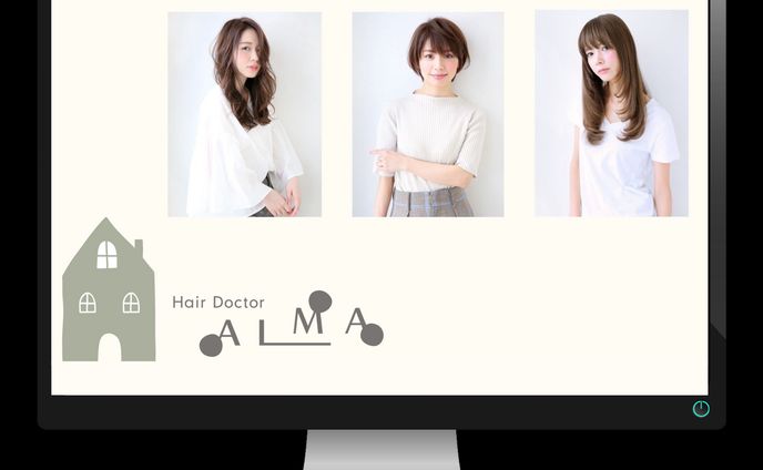 Hair Doctor ALMA様ホームページ