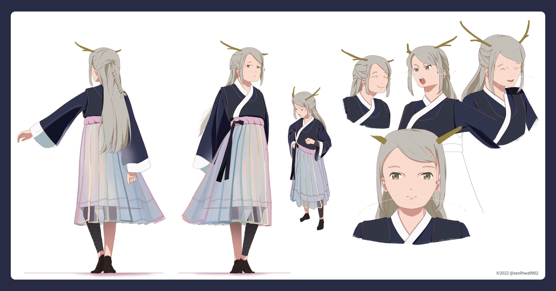 「虹」キャラクターデザイン コンセプト-1