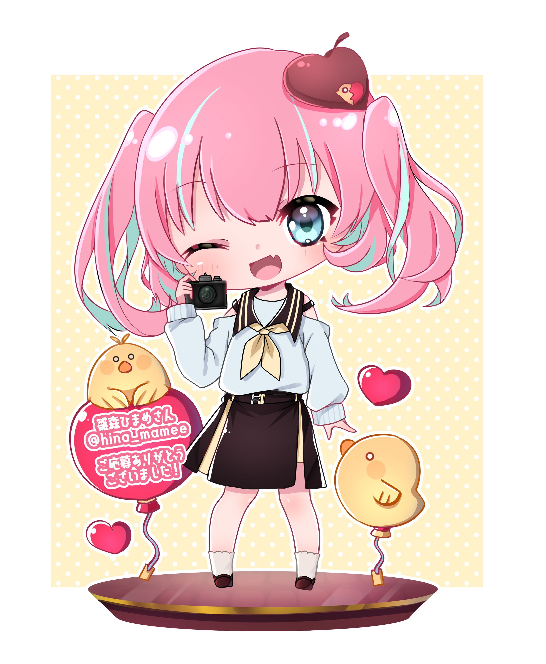 VtuberさんSDイラスト-1