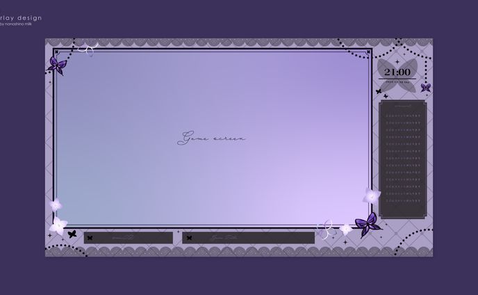 淡雨衣うい様 ゲーム配信画面