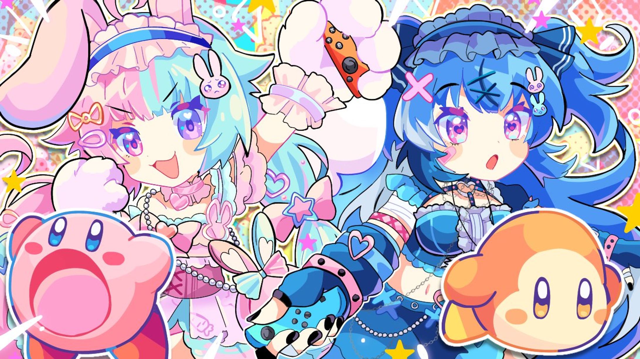 夢咲らび様配信サムネイラスト-1