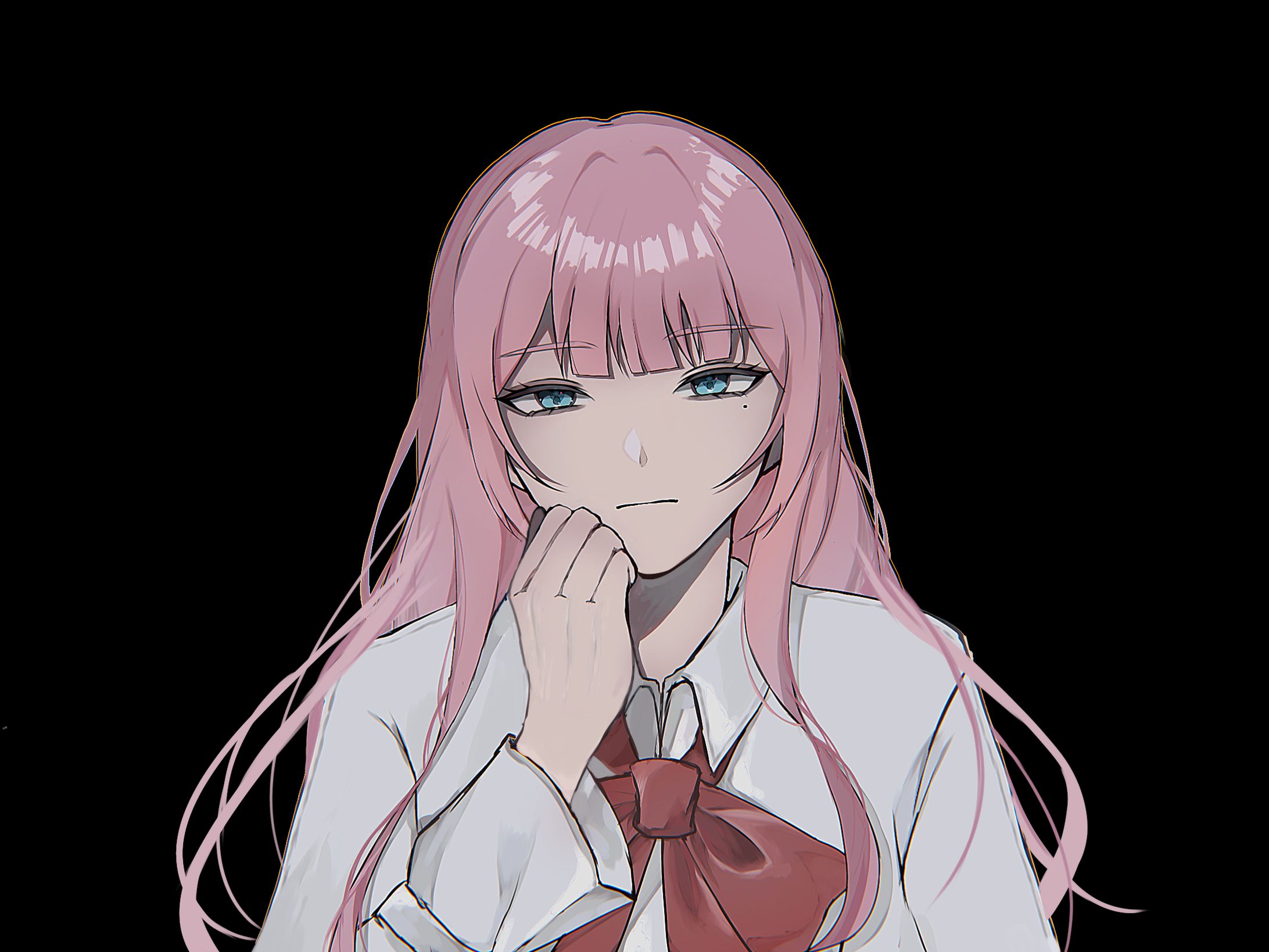 VTuber しらと りん様 『Love it?』歌ってみた動画のMVイラスト-1